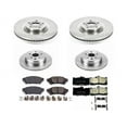 thumbnail image 1 of Front and Rear Brake Pad and Rotor Kit - Compatible with 2013 - 2018 GS450h Base 2014 2015 2016 2017, 1 of 2