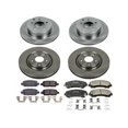 thumbnail image 1 of Front and Rear Brake Pad and Rotor Kit - Compatible with 2014 - 2019 Nissan Rogue 2015 2016 2017 2018, 1 of 2