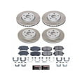 thumbnail image 1 of Front and Rear Brake Pad and Rotor Kit - Compatible with 2014 - 2020 Chevy Impala 2015 2016 2017 2018 2019, 1 of 2