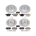 thumbnail image 1 of Front and Rear Brake Pad and Rotor Kit - Compatible with 2015 - 2018 Volvo V60 2016 2017, 1 of 2