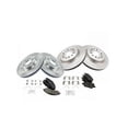 thumbnail image 1 of Front and Rear Brake Pad and Rotor Kit - Compatible with 2017 - 2020 Cadillac XT5 2018 2019, 1 of 2