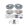 thumbnail image 1 of Front and Rear Brake Pad and Rotor Kit - Compatible with 2017 - 2020 Jaguar F-Pace 2018 2019, 1 of 2