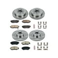 thumbnail image 1 of Front and Rear Brake Pad and Rotor Kit - Compatible with 2017 - 2020 Toyota 86 2018 2019, 1 of 2