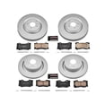 thumbnail image 1 of Front and Rear Brake Pad and Rotor Kit - Compatible with 2017 - 2022 INFINITI Q60 2018 2019 2020 2021, 1 of 2
