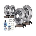 thumbnail image 1 of Front and Rear Brake Pad and Rotor Kit - Compatible with 2017 Land Rover Discovery Gas, 1 of 2