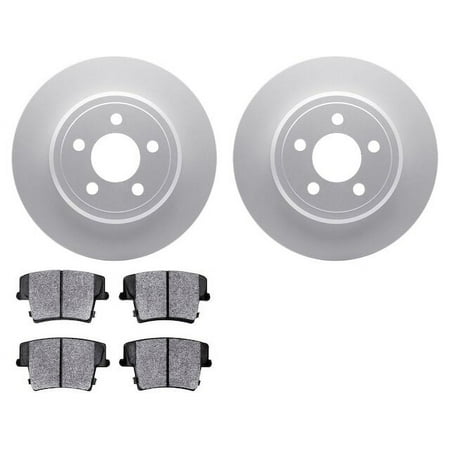 Front and Rear Brake Pad and Rotor Kit - Compatible with 2018 - 2019 Chevrolet Traverse - Dynamic Friction