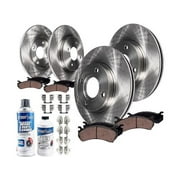 Front and Rear Brake Pad and Rotor Kit - Compatible with 2018 - 2021 Ford EcoSport 2019 2020