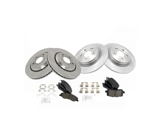 YXPCARS Front & Rear Ceramic Disc Brake Pads For 2018-2020 Honda Odyssey – Dust-Free 8-Piece Set