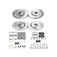 thumbnail image 1 of Front and Rear Brake Pad and Rotor Kit - Compatible with 2018 - 2022 Land Rover Range Rover Sport - Power Stop, 1 of 2