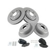 thumbnail image 1 of Front and Rear Brake Pad and Rotor Kit - Compatible with 2018 Jeep Wrangler JK, 1 of 2