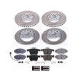 thumbnail image 1 of Front and Rear Brake Pad and Rotor Kit - Compatible with 2019 - 2020 Volkswagen Jetta 2.0L 4-Cylinder, 1 of 2