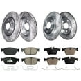 thumbnail image 1 of Front and Rear Brake Pad and Rotor Kit - Compatible with 2019 - 2021 Volvo S60 2020, 1 of 2