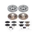 thumbnail image 1 of Front and Rear Brake Pad and Rotor Kit - Compatible with 2019 - 2024 Volkswagen Jetta 2020 2021 2022 2023, 1 of 2