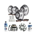 thumbnail image 1 of Front and Rear Brake Pad and Rotor and Wheel Hub Kit - Compatible with 2000 - 2004 Ford F-250 Super Duty 2001 2002 2003, 1 of 2