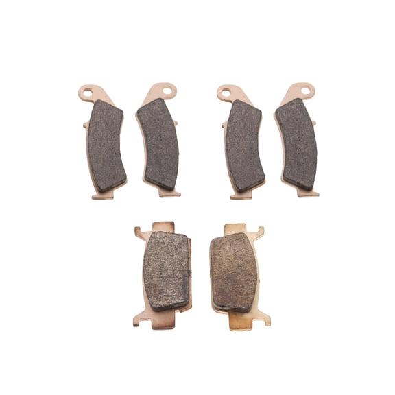 Front and Rear Brake Pads for Honda TRX700 TRX700XX 2008 2009 by Race-Driven