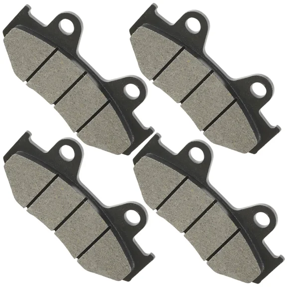Front and Rear Brake Pads for for Honda ATC250R 1985 1986
