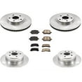 thumbnail image 1 of Front and Rear Brake Rotor Brake Pads for Lexus RX300 All Wheel Drive 1999-2001, 1 of 6