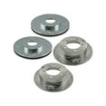 thumbnail image 1 of Front and Rear Brake Rotor Set 4 Piece - Compatible with 2000 - 2003 Mitsubishi Galant 2001 2002, 1 of 2
