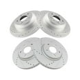 thumbnail image 1 of Front and Rear Brake Rotor Set 4 Piece - Compatible with 2011 - 2014 Honda Odyssey 2012 2013, 1 of 2