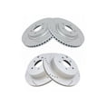 thumbnail image 1 of Front and Rear Brake Rotor Set 4 Piece - Compatible with 2014 - 2020 INFINITI QX60 2015 2016 2017 2018 2019, 1 of 2