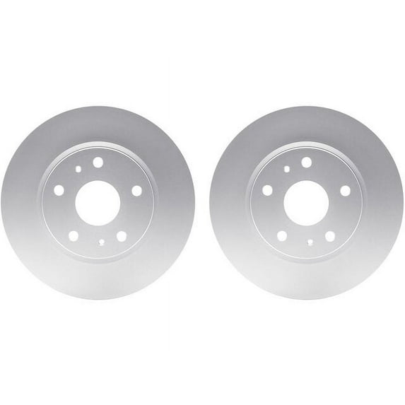 Front and Rear Brake Rotor Set - Compatible with 1990 - 1994 Ford Ranger 4WD - Dynamic Friction