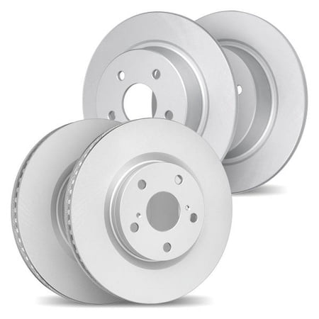 Front and Rear Brake Rotor Set for Subaru Outback 2005 4004-13022