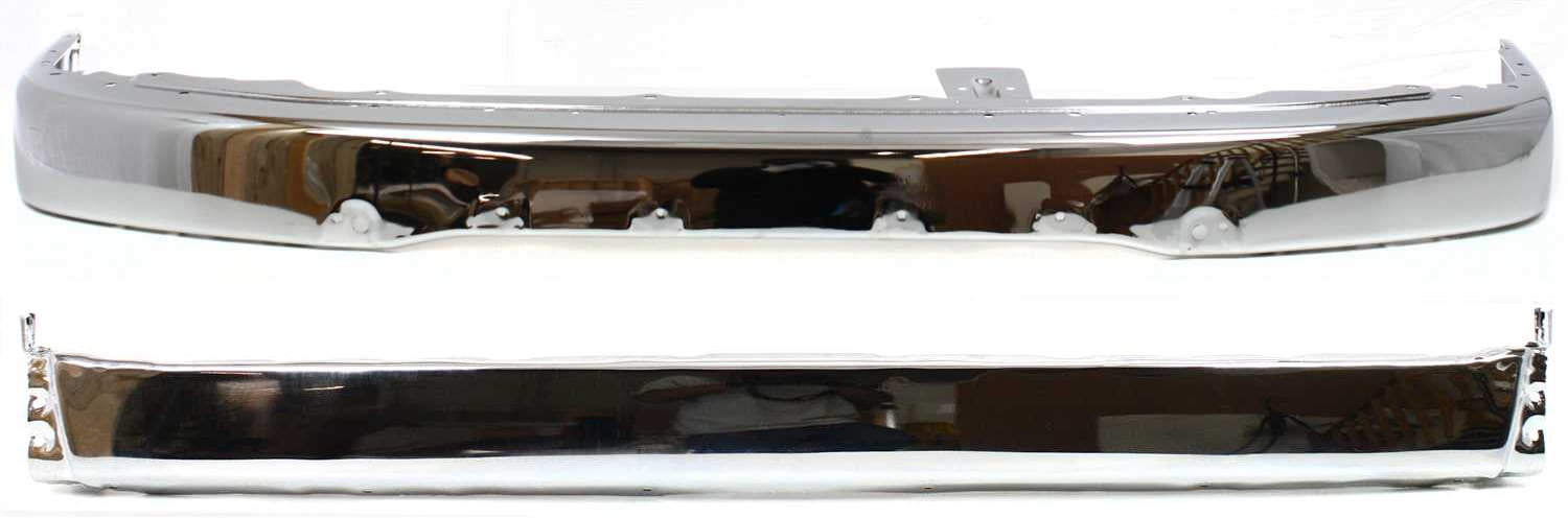 Front and Rear Bumper Chrome Sport Utility For Models includes Step