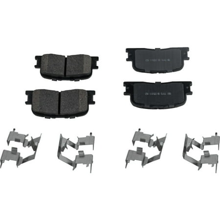 Front and Rear Ceramic Brake Pad Set For 05 Toyota Camry Sedan With Rear Disc