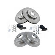 Front and Rear Ceramic Brake Pad and Rotor Kit - Compatible with 2011 - 2014 Honda Odyssey 2012 2013