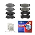 thumbnail image 1 of Front and Rear Ceramic Brake Pads for 2007 2008 2009 Hyundai Santa Fe, 1 of 4