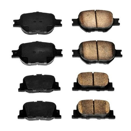 Front and Rear Ceramic Brake Pads for Scion TC 2005-2010