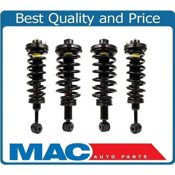 Front and Rear Complete Struts for Lincoln Navigator 2003-2006 4 Wheel Drive