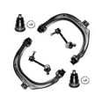 thumbnail image 1 of Front and Rear Control Arm Ball Joint Sway Bar Link Kit - Compatible with 2004 - 2007 Buick Rainier 2005 2006, 1 of 2