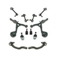 thumbnail image 1 of Front and Rear Control Arm Ball Joint Tie Rod End Kit 12 Piece - Compatible with 2003 - 2007 Honda Accord 2004 2005 2006, 1 of 2