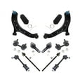 thumbnail image 1 of Front and Rear Control Arm Ball Joint Tie Rod and Sway Bar Link Kit - Compatible with 2000 - 2005 Hyundai Accent 2001 2002 2003 2004, 1 of 2