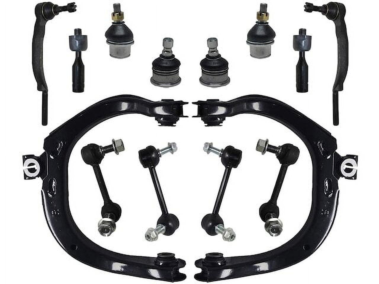 Front and Rear Control Arm Ball Joint Tie Rod and Sway Bar Link Kit