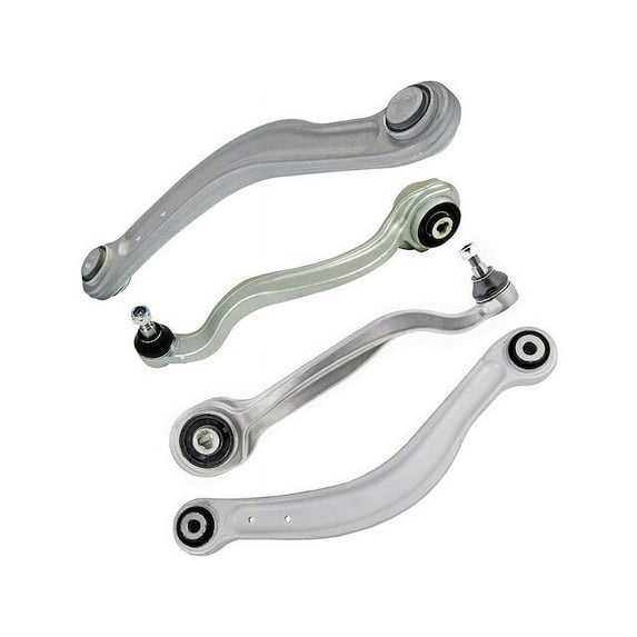 Front and Rear Control Arm Set - Compatible with 2010 - 2016 Mercedes-Benz E350 2011 2012 2013 2014 2015