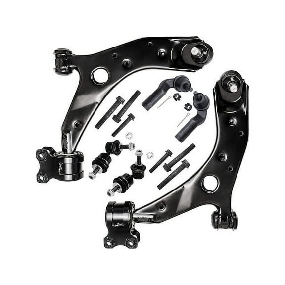 Front and Rear Control Arm Sway Bar Link Tie Rod Kit - Compatible with 2006 - 2010, 2012 - 2015 Mazda 5 2007 2008 2009 2013 2014