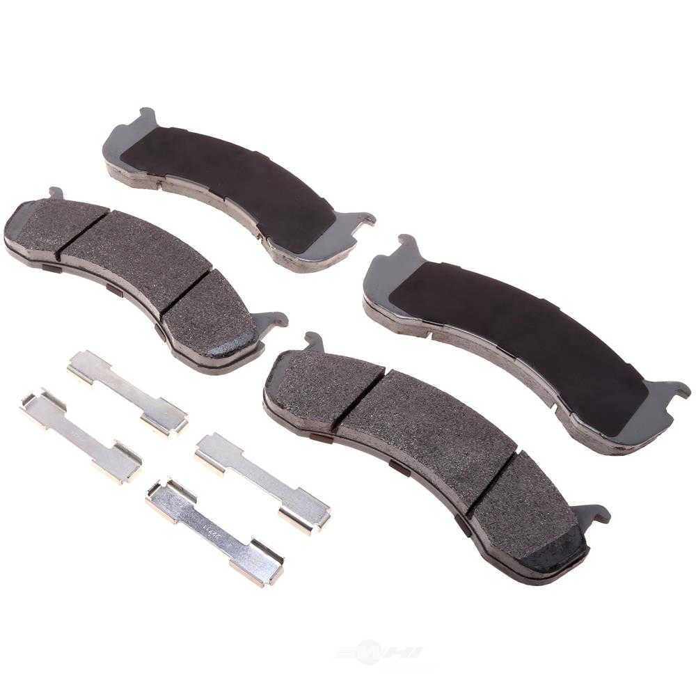 ACDelco 14D786MH Front and Rear Disc Brake Pad Set