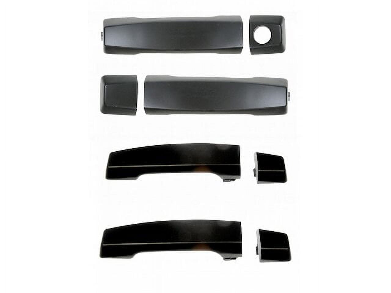 Cache Serrure Porte Conducteur Avant Gauche – Pour Nissan Titan XD 2016-2018 – Neuf Argenté – Réf. 80647