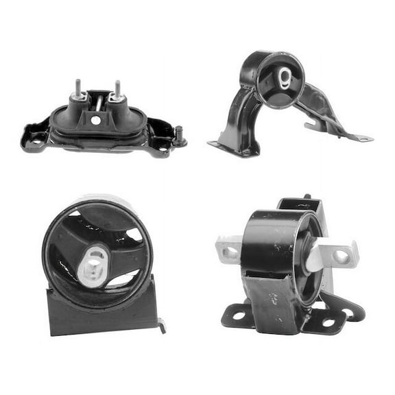 Front and Rear Engine Mount Kit - 4-Piece - Compatible with 2011 - 2020 Dodge Grand Caravan 3.6L V6 2012 2013 2014 2015 2016 2017 2018 2019
