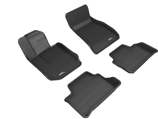 Front and Rear Floor Mat Set - Compatible with 2019 - 2025 BMW 330i ...