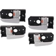 thumbnail image 1 of Front and Rear Interior Door Handles Gray With door lock button for 2004 Kia Spectra Base 4 Cyl 1.8L, 1 of 4