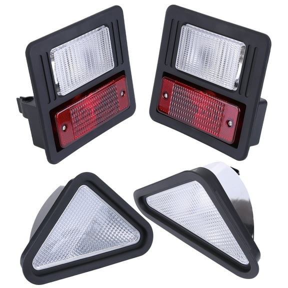 Front and Rear Light Kit Plastic Fits for Bobcat S150 2000-2024 Replace 6718043