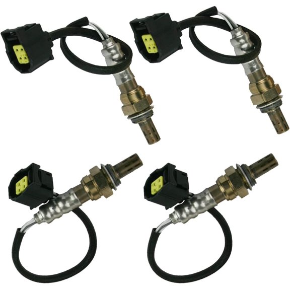 Front and Rear Oxygen Sensors Compatible with DODGE VIPER 2015, Compatible with SRT 2013 2014 VIPER V10 8.4L 4pcs o2 sensor