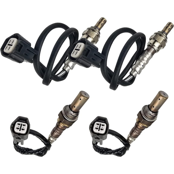 Front and Rear Oxygen Sensors Compatible with JAGUAR 2003 2004 2005 XK8 XKR 4.2L 4pcs o2 sensor