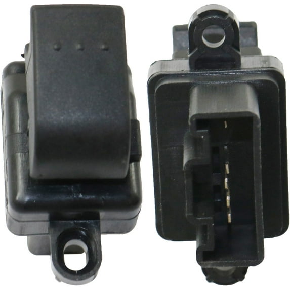 Front and Rear Passenger Side Window Switches Black 1-Button for 2004-2006 Mazda 3 GS 4 Cyl 2.0L