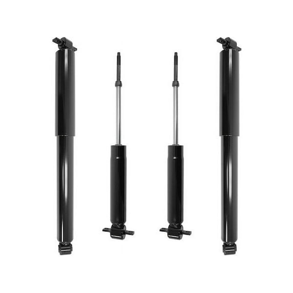 Front and Rear Shock Absorber Kit - Compatible with 1996 - 2002 Chevy Express 1500 1997 1998 1999 2000 2001