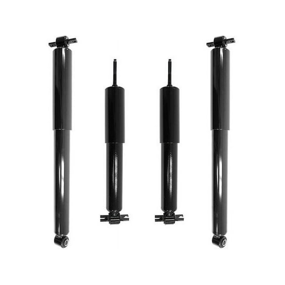 Front and Rear Shock Absorber Kit - Compatible with 2003 - 2016 Chevy Express 2500 2004 2005 2006 2007 2008 2009 2010 2011 2012 2013 2014 2015