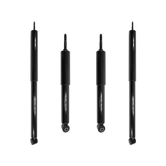 Front and Rear Shock Absorber Kit - Compatible with 2004 Ford F-150 Heritage 4WD